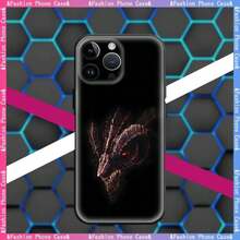 Étui de téléphone Terre Arbre Ombre E-Elden Ringe en acrylique doux compatible avec iPhone 17 Air, 16 E, 15, 14, 13, 12, 11 Plus, Mini, Pro, Max. Étui compatible avec iPhone 17 Pro Max, 17 Pro, 17, 16 Pro Max - Noir3 - Voir 6