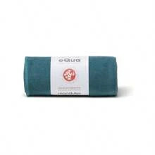 eQua - Toalla de Yoga, Absorbente, de Secado rpido, Antideslizante para Yoga, Gimnasio, Pilates, Fitness al Aire ltima intervensin - Gris verdoso (Sage Solid) + 26.5" x 16" - Ver 1