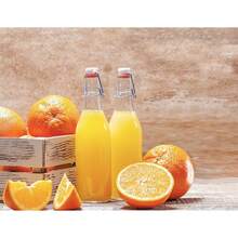 DIOZYRA Paquete de 8 botellas de vidrio con tapa abatible,Botellas de cerveza de vidrio con sello de gomaético Botellaética para cerveza,kombucha,kefir,extracto de vainilla(16OZ / 500ml) - 8 oz / 250 ml - Ver 1