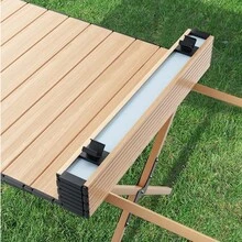 Outdoor Portable Folding Carbon Steel Egg Roll Table, Suitable For Camping, Picnic, Easy To Install