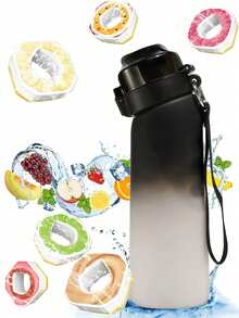 1 件 650 毫升空气瓶 Tritan 水瓶香味荚空气香味 0 糖水果味 Up Tritan 塑料水饮料瓶带香味喝更多水（一个水瓶配随机口味香味环） - 彩色 - 查看 17