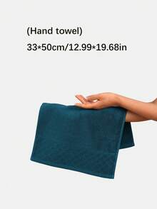 QIBHI 3/1/9条装 100%纯棉纯色毛巾/面巾/浴巾，100%纯棉毛巾布，浴室浴巾/毛巾，客用毛巾，柔软吸水棉巾，适用于浴室、酒店、健身房、旅行、礼品、沙龙、运动、户外、海滩、学校、返校季、旅行配件、家居用品、毛巾、护肤