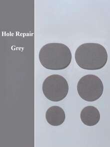 6 piezas de parches autoadhesivos para zapatos, adecuados para agujeros, parches de tela, malla, plantillas, parches para agujeros, reparación de zapatos, sin rastro, resistente al agua