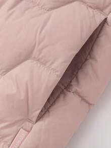 Balabala Tween Girl Lightweight Down Jacket Toddler Winter 2025 Waterproof & Warm - White Red - View 8