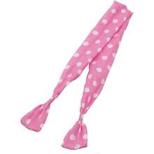 1950's Womens Costume Accessories Set Polka Dot Hair Accessories Earrings Chiffon Scarf Gloves Cat Eye Glasses