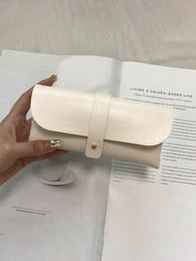 Hộp đựng kính thời trang có khóa chắc chắn, màu đen trắng phù hợp, đơn giản và thanh lịch, dễ mang theo, phù hợp cho cả nam và nữ, hộp đựng kính râm di động, rất thích hợp để mang theo khi đi du lịch và cất giữ phụ kiện kính của phụ nữ, là vật dụng không thể thiếu khi đi du lịch, túi đựng kính và son môi, túi đựng kính râm, hộp đựng kính di động, hộp bảo vệ kính râm khi đi du lịch, thích hợp để trang trí nhà cửa vào mùa thu - Nhiều màu - Xem 10