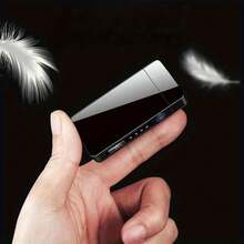 SUSB Charging Windproof Lighter, Multifunctional Lighter, Arc Cigarette Lighter, Battery Display Metal Windproof Lighter, Portable Outdoor Camping Tool, Suitable For Outdoor Camping, Men's Gift - Đen - Xem 3