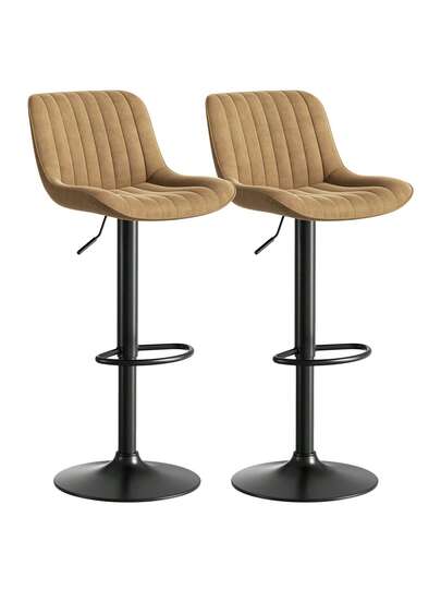 Chairs, Bar 2er Set Hanging, Height Adjustable, 360° Rotation view 2