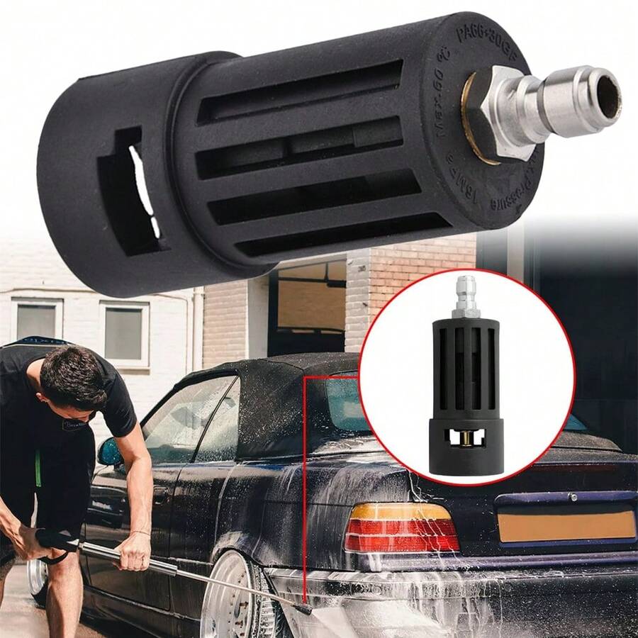 5PCS Quick Connect Quick Release Pressure Washer Gun Adapter For Karcher K To 1/4" - Black - View 1