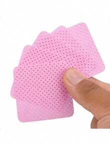 1200pcs/100pcs/50pcs/20pcs Lint-Free Nail Wipes, Dual-Use Eyelash Extension Glue Remover Pads, Soft Nonwoven No-Lint For Gel Polish Removal, Salon/Home Manicure Pedicure Tools, Absorbent Quick-Dry Lash Cleansing Wipes, Professional Nail Art & Lash Grafting Supplies