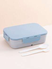 Microwave , Leak-Proof, Layered Lunch Box, Suitable For Children, Adults, Students, And Working Professionals - Brown - View 8