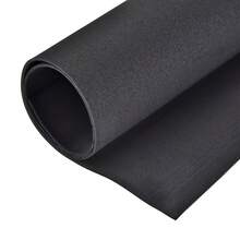 Rollos de láminas de espuma EVA para manualidades y proyectos DIY - Negro 13 x 19 pulgadas 2 mm - Ver 4