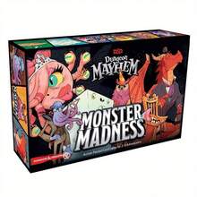 Monster Madness: Ultimate Board Game Strategy Party Game With 100+ Cards - 2-6 Player Role-Playing Adventure For & Adults, Strategy & Luck Mechanics, Monster Battle Night, Compatible With Monster Madness Video Game Fans, Includes Rulebook & Character Cards For Epic Strategy Battles, Vibrant Game Box With Expansive Card Collection, - Multicolor - View 3