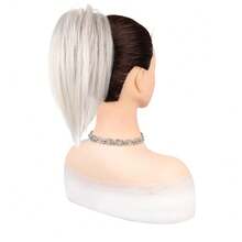 Fountain Ponytail, Claw Clip Short Ponytail, Fresh And Neat - Multicolor - View 3