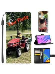 Customizable Wallet Phone Case With Card Holder, Stand, Lanyard, Personalized Holiday Gift - Multicolor - View 2