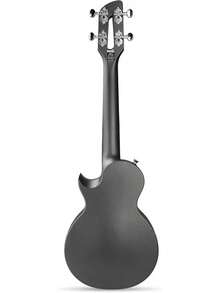 Carbon Ukulele With, & Strap - Red - Black - View 6