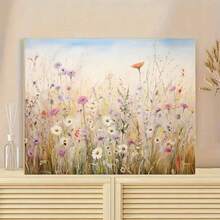 Beginners DIY Frameless Digital Oil Paintings, With The Gentle Beauty Of Wildflowers, Rich And Durable Pigments, Easy To Color, Creating Artistic Masterpieces. They Are Suitable For Decorating Festivals And Giving Gifts. You Can Experience The Sense Of Achievement Of A Master Painter At Home. The Size Of Each Painting Is 19.68 X 15.74 Inches. - 40*50 - Xem 6