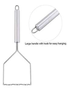 1pc Potato Presser, Stainless Steel Potato Masher, For Kitchen