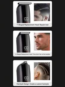 Men's Electric Shaver Set With Beard Trimmer, Suitable For Nose Hair, Beard, Body And Face, Ideal Christmas And Birthday Gift