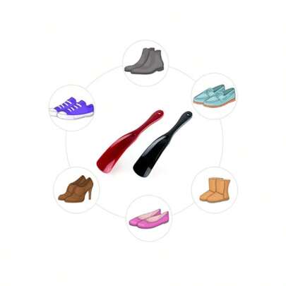 1 Stück ergonomischer Schuhanzieher,langanhaltendg, rostfrei und leicht zu reinigen, bietet bequeme Unterstützung für ältere, behinderte und in ihrer Mobilität eingeschränkte Menschen