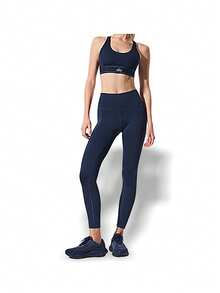 Alo Yoga Alo Airlift 7/8 High-Waist Women Leggings Sweat Absorption Breathable Warmth Versatile Solid Good Elasticity Easy To Wash Quick Dry Sports Outdoor Running Yoga Daily School Navy W51314r-Navy - Navy - View 3