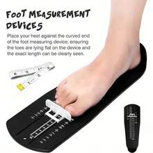 1pc Shoe Size Measuring Tool, Adult Foot Length Ruler, Large Size Home Use Foot Measuring Scale