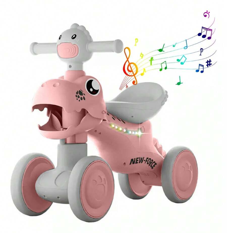 Kids Push Ride-Ons - Pink - View 1