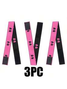 4 piezas Bandas elásticas ajustables para peluca, tejido de poliéster no textil, bandas para colocar el borde, correas para derretir el frente de encaje, compatible con tipo de cabello normal, accesorio para asegurar la peluca