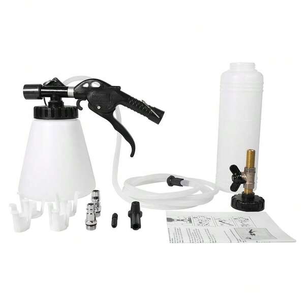 Druckluftgerät zum Entlüften von Bremsen, Entlüften von Druckluftbremsen Kit mit Nachfüllflasche