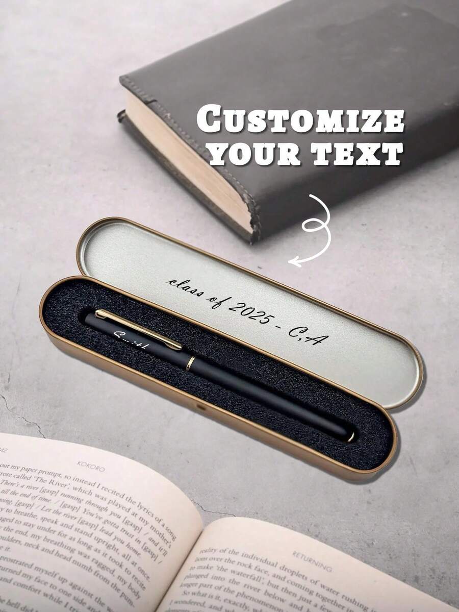 Engraved Pierre Cardin Pen In Box – Personalized MBA Graduation Gift 2025, Luxury Gift For Business School Graduate,Teacher's Day Gifts, Back-To-School And Graduation Season Gifts - Multicolor - View 1