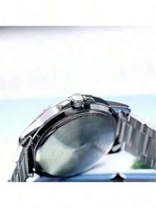 Casio MTP-VD01D-2B 男士模拟腕表，日常石英表，轻便休闲时尚腕表，运动腕表，50米防水不锈钢腕表，适合办公室、学校日常佩戴，经典基础款，蓝色表盘，可作为礼物赠送。 - 藍色 - 查看 5