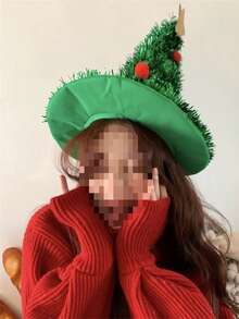 قبعة شجرة الميلاد، ديكور شجرة الميلاد، ديكور حفلة موضوع الميلاد، إنشاء جو، دعامة التصوير الفوتوغرافي، قبعة شجرة الميلاد الخضراء مع زخارف ملونة، قبعة جميلة مناسبة لحفلات الميلاد، هدايا ، مثالية لحفلات الميلاد والديكورات، مثالية لصور حفلة الميلاد، ديكورات الميلاد، رائعة للشتاء، ديكور غرفة رأس السنة الجديدة ديكورات الميلاد المنزلية هدايا الميلاد ديكورات الميلاد