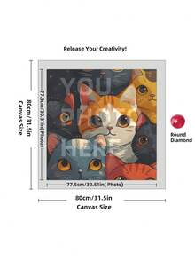 5D Custom Diamond Painting Kits, DIY Personalized Diamond Art Photo With Your Own Pictures, Customised Diamond Painting Kits Full Drill For Adults, Dog, Friends, Loves, Perfect For Room Decor.Custom Personalized 5D DIY Diamond Art Painting Kit, Custom Home Decor Diamond Art Painting, Unique Thanksgiving Valentine'S Day Gift - Multicolor - View 79