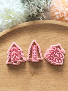 Christmas Tree Series Soft Clay Cutting Molds DIY Earring Jewelry Making Handmade Tools Soft Clay Tool Set Decorative Jewelry Making And Handmade Enthusiasts - Perfect Gift For DIY Hobbyists - Christmas Tree Series - View 7