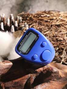 1pc/5pcs/10pcs Mini Cute Finger Ring Counter, Portable Hand Press Electronic Display Counter, Silent Manual Multi-Channel Counter, Durable