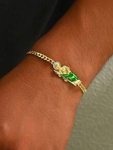 1 chiếc vòng tay thánh giá phong cách Punk dành cho nam, vòng tay thánh giá hoàn thiện cũ dành cho nam, phụ kiện thời trang và cá nhân hóa, quà tặng chu đáo cho bạn trai - trắng - Xem 8