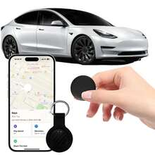 Bộ 1/2/4 thiết bị định vị GPS và tìm chìa khóa cho IOS/Android, thẻ chống thất lạc di động cho hành lý/đồ vật bị mất, thú cưng, mèo, chó, ví, chìa khóa, người già, thiết bị định vị GPS chính xác toàn cầu, tương thích với ứng dụng Find My trên , quà tặng Giáng sinh và sinh nhật hoàn hảo, (Đen/Trắng) (Pin 220mAh) - Thiết bị chống thất lạc loại TAG-E - Xem 5
