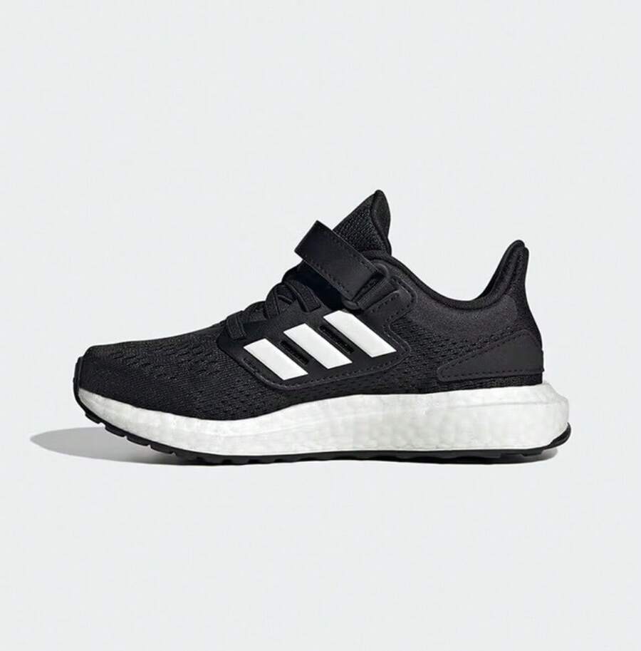 Adidas New Men's And Women's Children's Soft-Soled Mesh Breathable Sports Running Shoes - Black - View 1