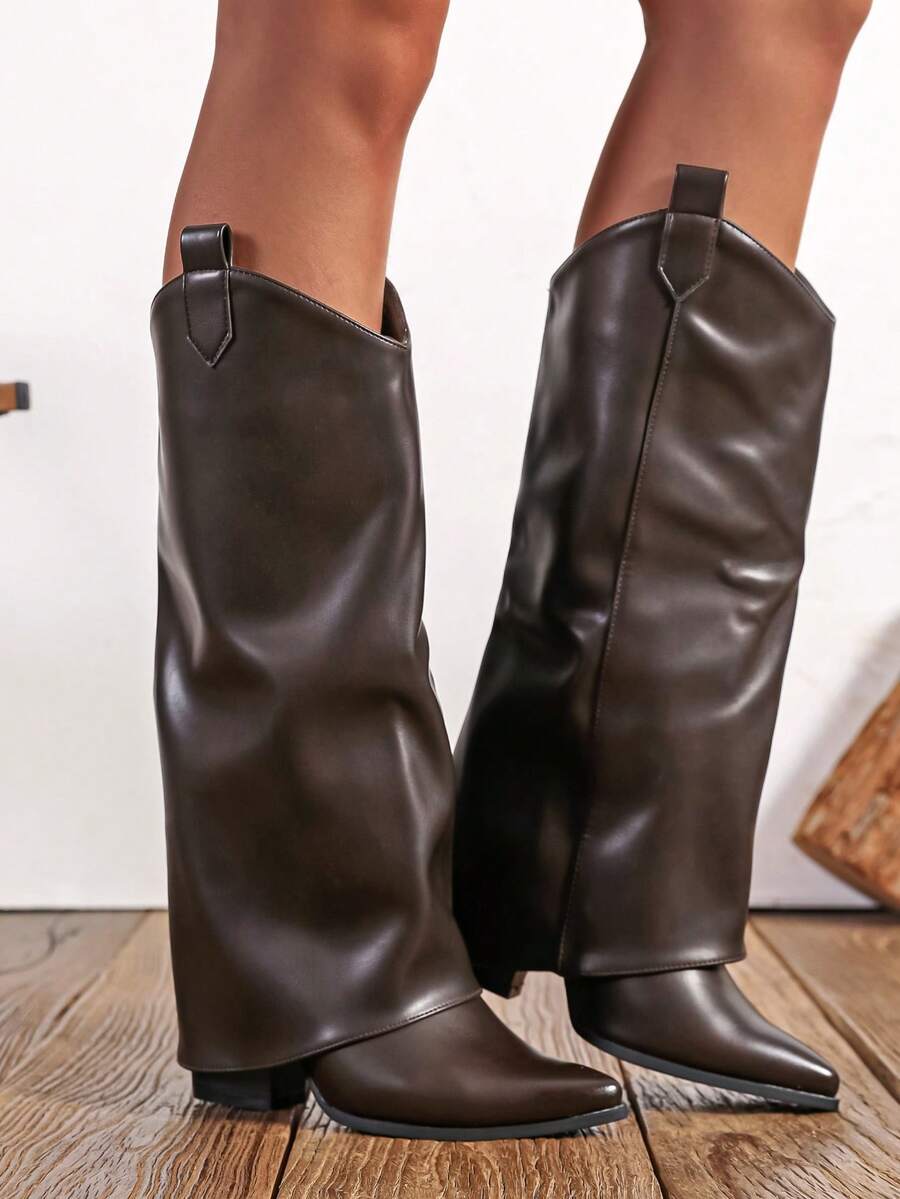 wellspring Fashion Women's Boots - Brown - View 1