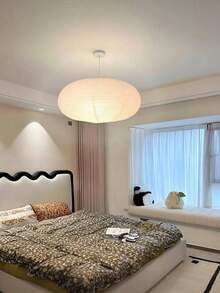 White Oval Paper Lanterns 16 Inch - Japanese Chinese Style Hanging Lamp Shades, Paper Lantern Lights Paper Lamp Shade For Wedding Decor, Birthday Party, Home Festival Decorations - Multicolor - View 6