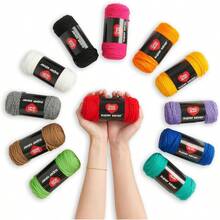 Red Heart Super Saver Super Yarn Stitchers Kit With Bag And Accessories For Knitting Crocheting Crafts And Amigurumi