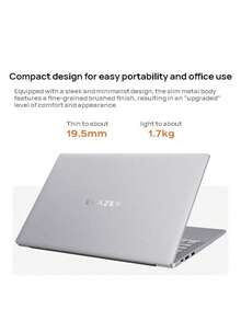 Lenovo A15H 筆記型電腦 16GB內存 512GB固態硬碟 15.6吋全高清螢幕 輕薄便攜 長效電池 辦公室學習 銀灰色 - 銀灰色 - 查看 4