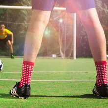 Men's Athletic Socks Adult Use Strong Grip Socks For Soccer Dual Grip Soccer Socks For Men And Women - Multicolor - View 6