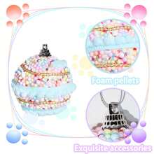 Macaron Color Christmas Tree Foam Candy Ornaments 12PCS Hanging Balls With Reflective Surface For Party Decorations Christmas Decorations Home Christmas Gifts Christmas Decor