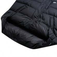 Nike Chaqueta acolchada con capucha para hombre AS M NK TF CLUB PARKA 650 Fill Down, cómoda, esponjosa, ligera, casual, adecuada para ir al trabajo, uso diario, actividades al aire libre y viajes - Blanco y negro - Ver 8