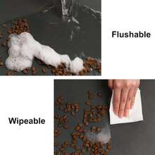 1pc Pet Feeding Mat With Printed Cat Washing Dishes Pattern, Quick Drying Pet Bowl Mat, Easy To Clean, Suitable For Pets, Dogs, Cats, All Seasons, Pet Cage Mat - Multicolor - View 8