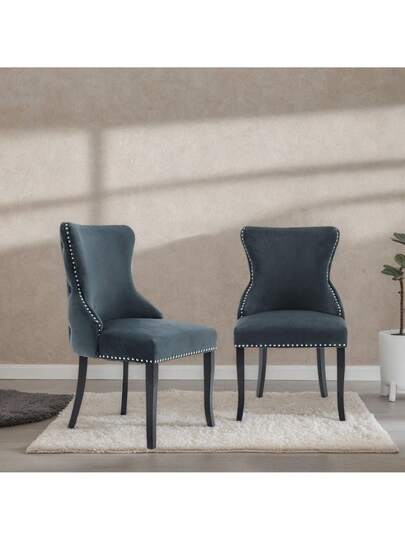 Dining Chairs, Vanity Chair, Thickened Cushions, Padded Seats, Bureau Lounge Elegante Chairs Can Be Matched Any Table, Kitchen, Room Living view 6