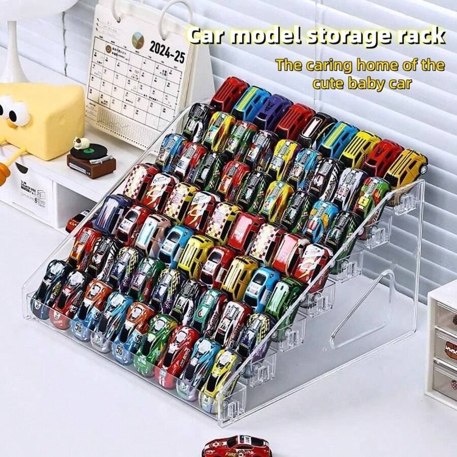 Multi-Functional Acrylic Display Stand, Suitable For Toy Cars And Jewelry - Stackable Multi-Tier Design, Perfect For Christmas And Holiday Gifts