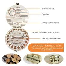 定制名称木制牙仙盒耐用乳牙盒乳牙收纳盒新生儿记忆纪念品胎毛脐带储存收集架育儿室理想装饰 - buelywood - 查看 4