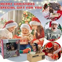 Cute Stealing Coin Money Box -Interactive Dog Bank With CuteChihuahua Design, Counting & Sorting System, Durable Pp MaterialPerfect For Christmas & Birthday Gifts, Playful Design, SturdyConstruction - Multicolor - View 3
